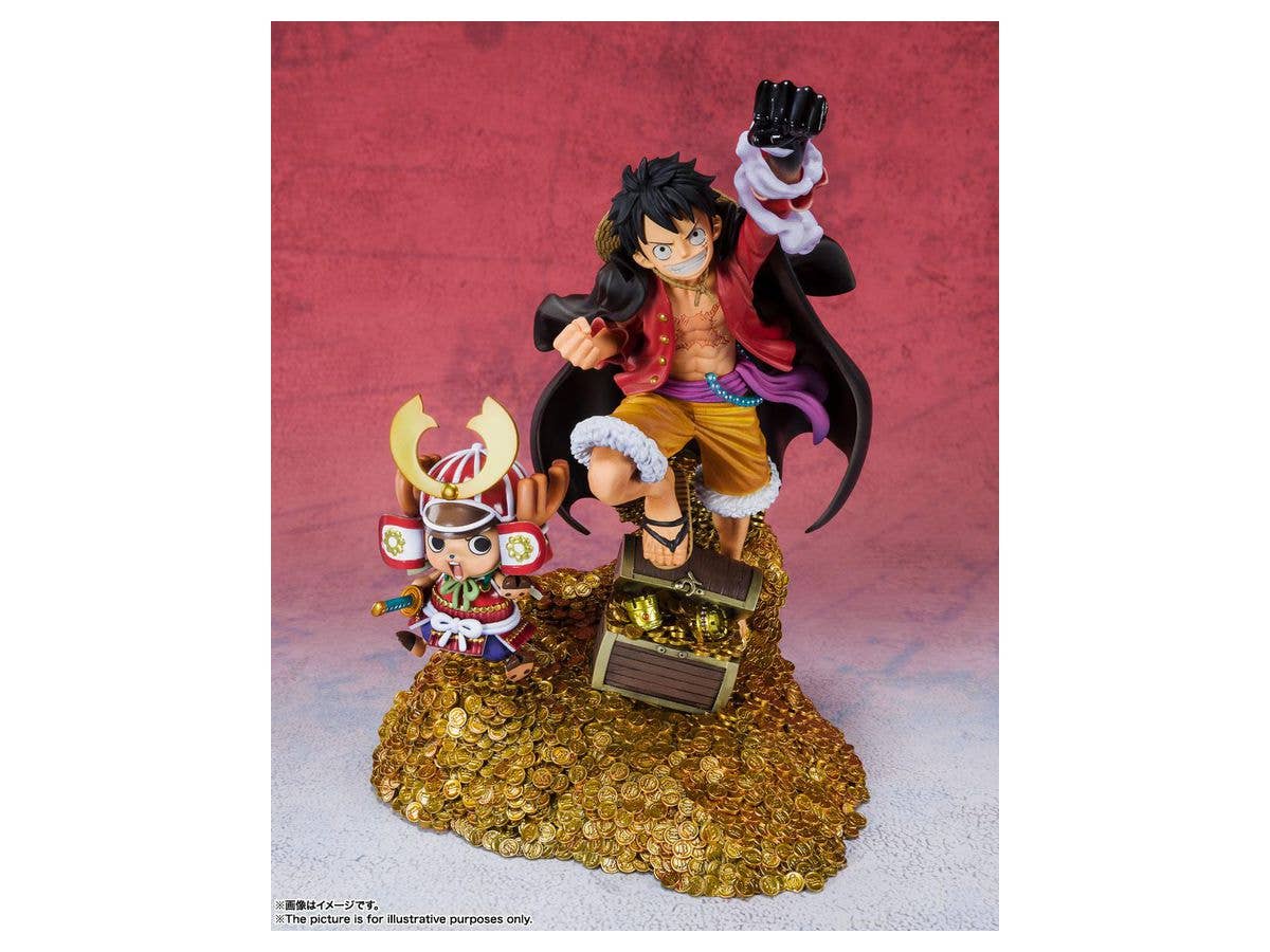 Figuarts ZERO Monkey D. Luffy WT100 Memorial 100 Views of the Great Pirates Drawn by Eiichiro Oda