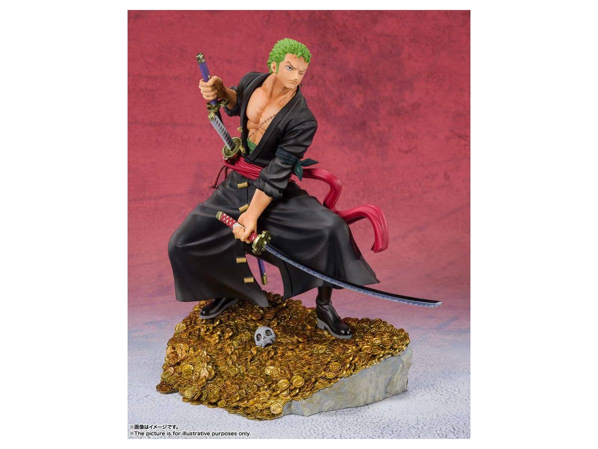 Figuarts ZERO Roronoa Zoro WT100 Memorial 100 Views of the Great Pirates Drawn by Eiichiro Oda