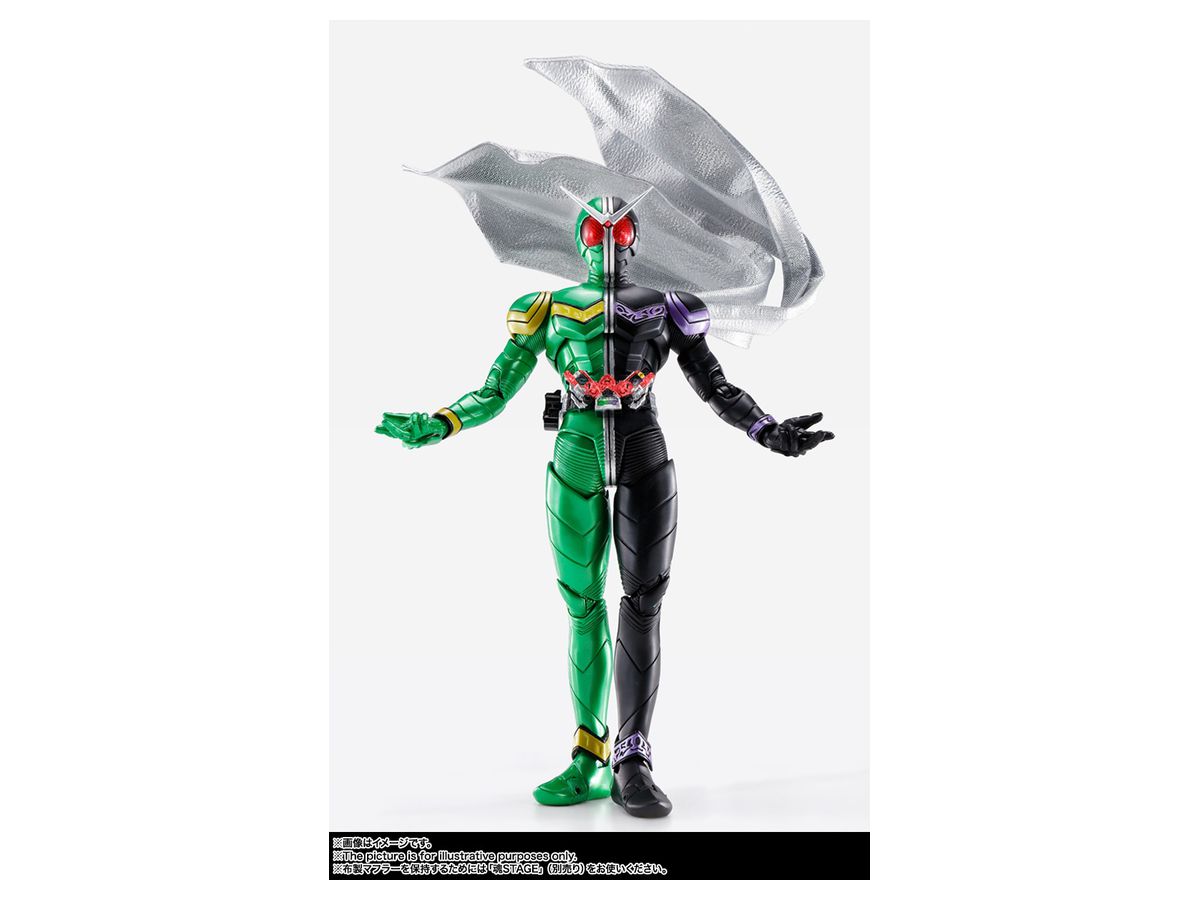 S.H.Figuarts (Shinkocchou) Kamen Rider W Cyclone Joker Fuuto PI Animated Commemoration