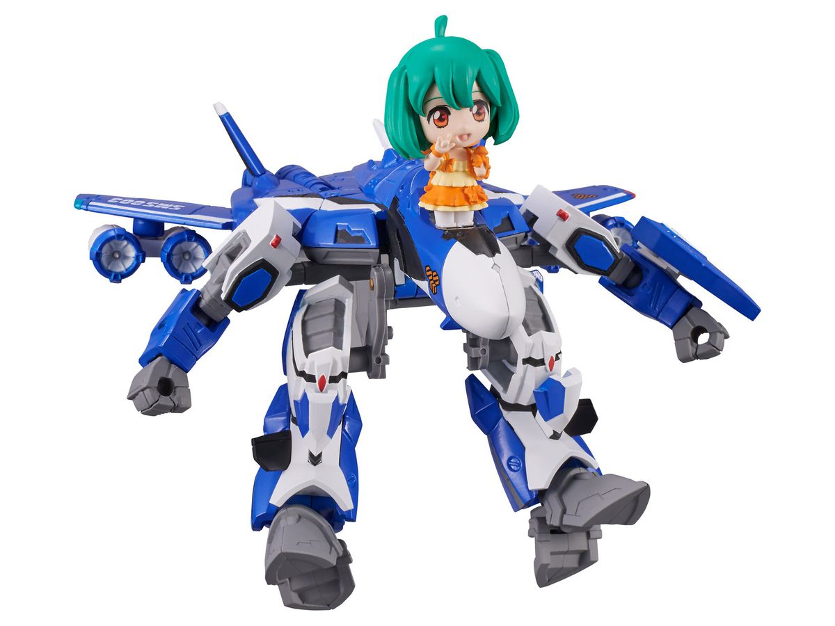 TINY SESSION VF-25G Messiah Valkyrie (Michael machine) with Ranka