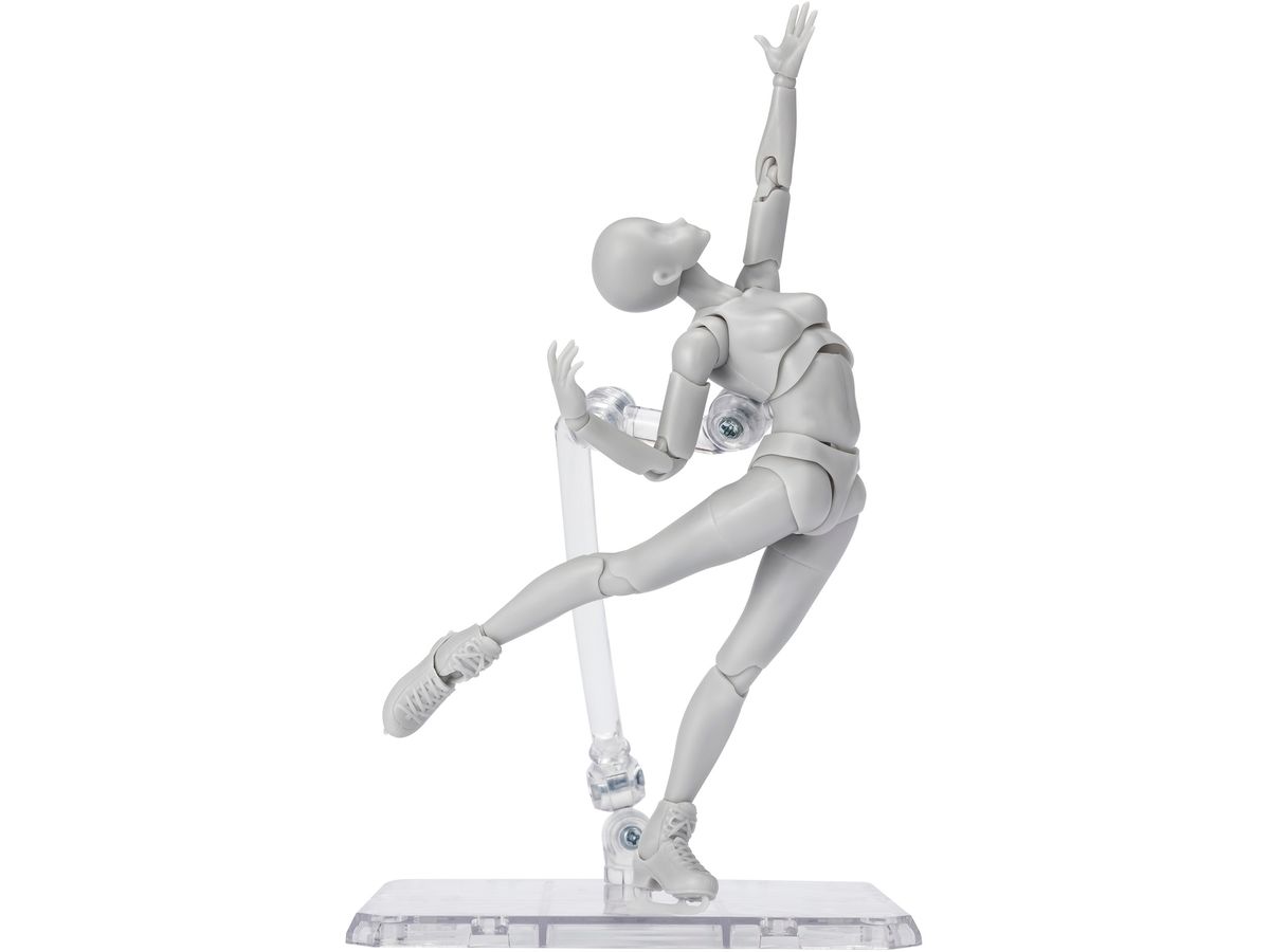S.H.Figuarts Body-chan -Sports- Edition DX SET (Gray Color Ver.)