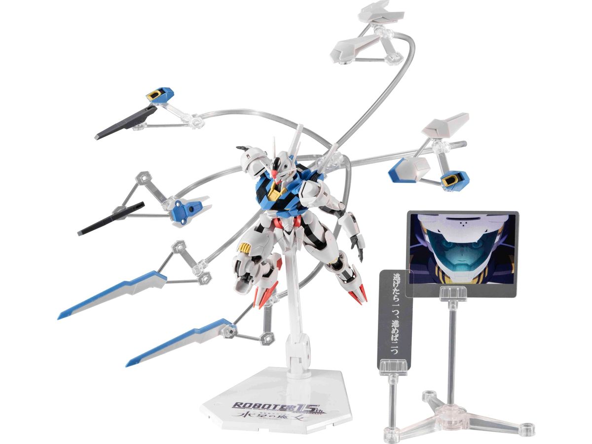 ROBOT Damashii (SIDE MS) XVX-016 Gundam Aerial ver. A.N.I.M.E.  ROBOTDamashii 15th ANNIVERSARY