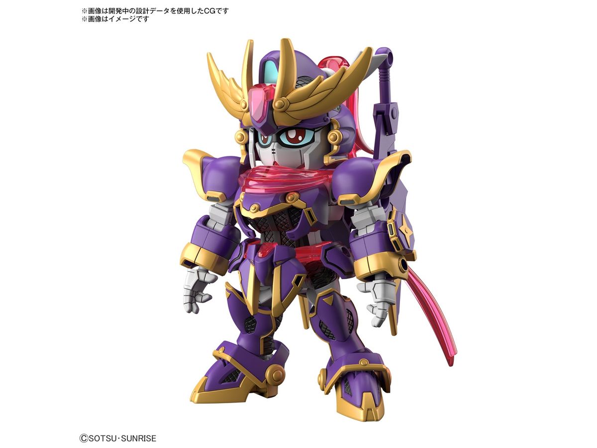 SD Gundam Cross Silhouette F-Kunoichi Kai (Gundam Build Metaverse)