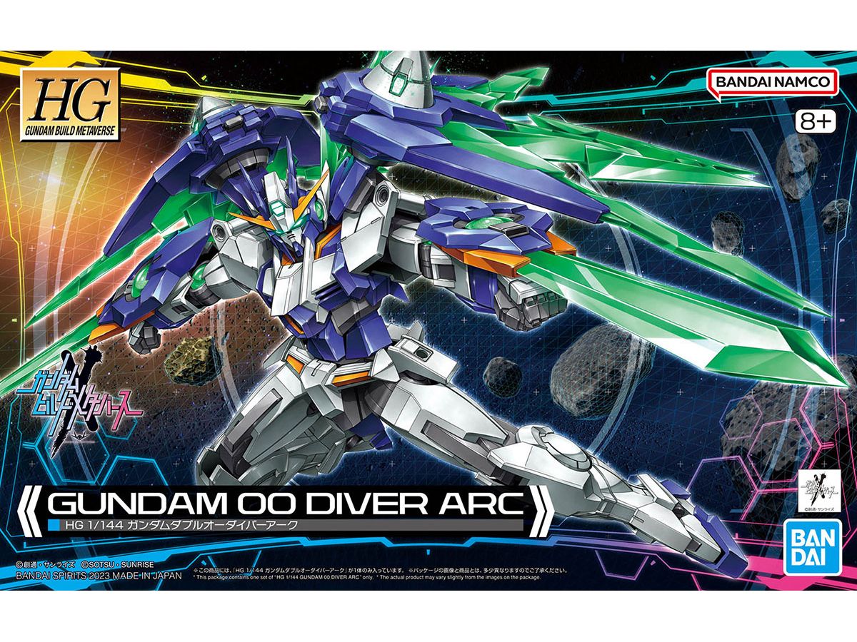 HG Gundam 00 Diver Arc (Gundam Build Metaverse)