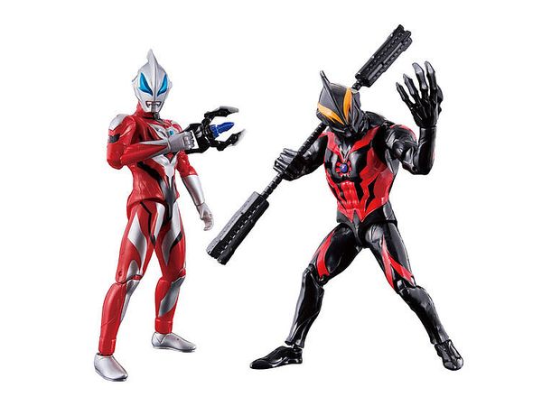 Ultra Action Figure: Ultraman Geed vs Belial Battle Set