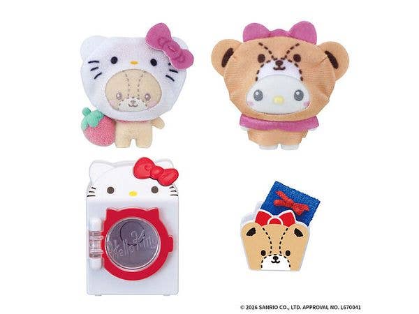 Petit Tomo Sanrio Characters: Hello Kitty's Washing Machine