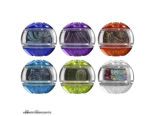 DX Legend Rider Capsule Random Box Zets ver.02: 1Box 6pcs