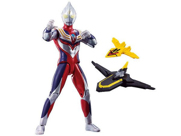 Ultra Action Figure Ultraman Tiga Multi Type Guts Wing Set