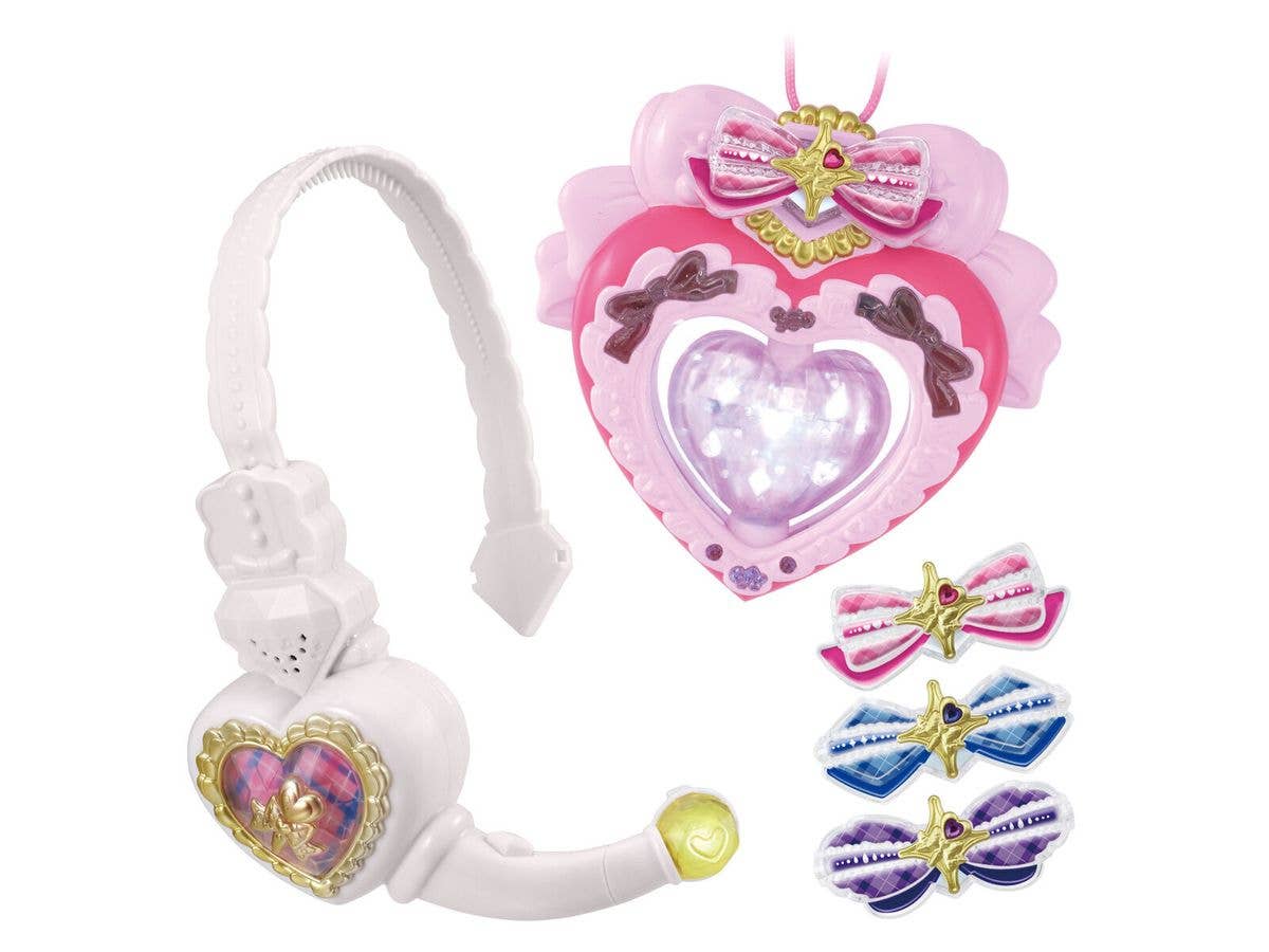 You & Idol Pretty Cure: Idol Heart Brooch & Idol Heart Income Set