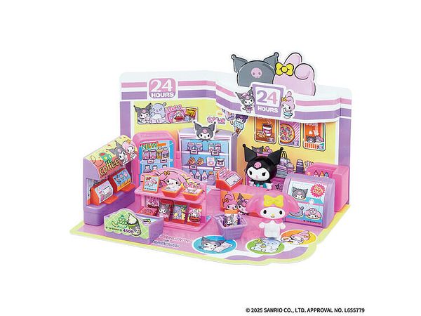 Sanrio Characters Kuromi & My Melody Convenience Store