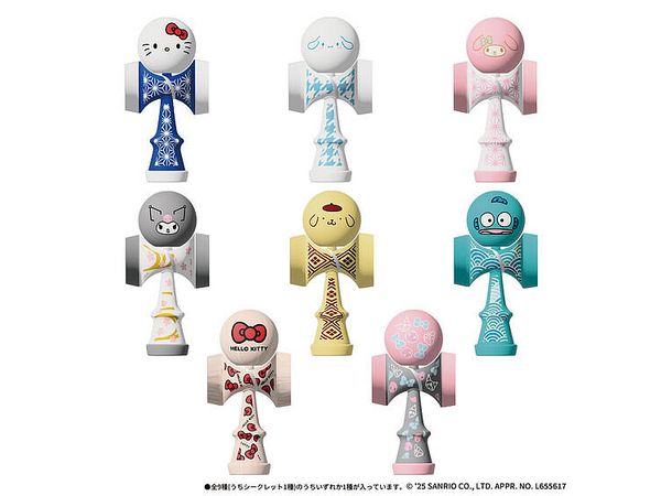 Collectible Mini Kendama Sanrio Characters (Random 1pcs)