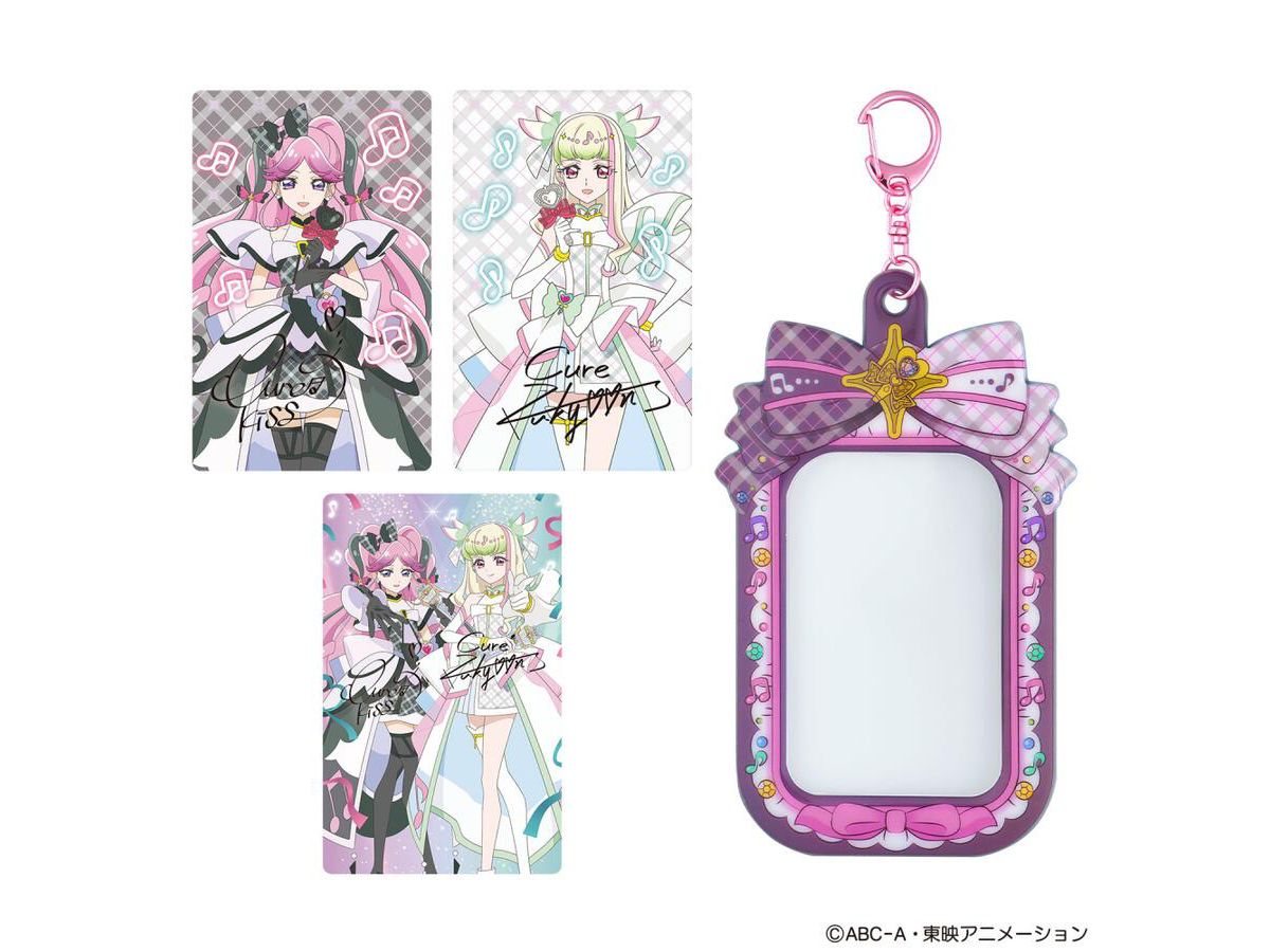 You & Idol Pretty Cure: PreCure Card & Case Cure Zukyuun & Cure Kiss Set