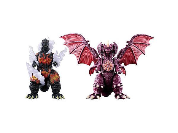 Godzilla Action Figure Burning Godzilla vs Destroyah Battle Set