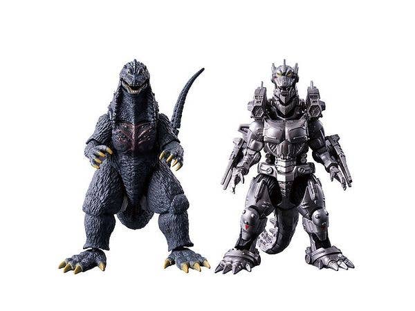 Godzilla Action Figure Godzilla (2003) x Type 3 Kiryu-Kai Heavily Armed Battle Set