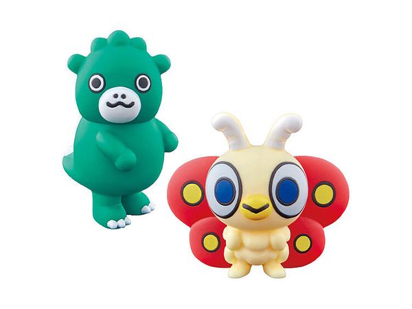 Chibi Movie Monster Series Chibi Godzilla & Chibi Mothra Friends Set