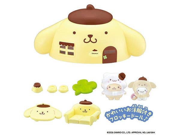 Petit Tomo Sanrio Characters Pompompurin's House
