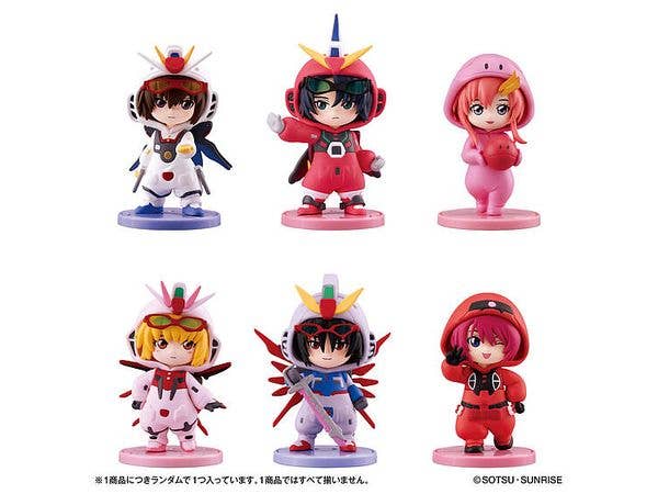 Pyjamars Series MOBILE SUIT GUNDAM SEED DESTINY: 1Box 6pcs