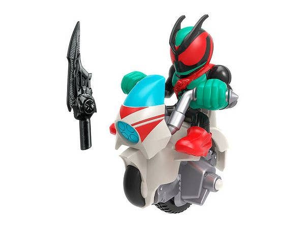 Monsmoto Kamen Rider Edition Single Rider Set #01 Kamen Rider Zeztz Physicam Impact