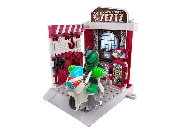 Monsmoto Kamen Rider Edition Rider Garage Set #01 Kamen Rider Zeztz Esprime Recovery