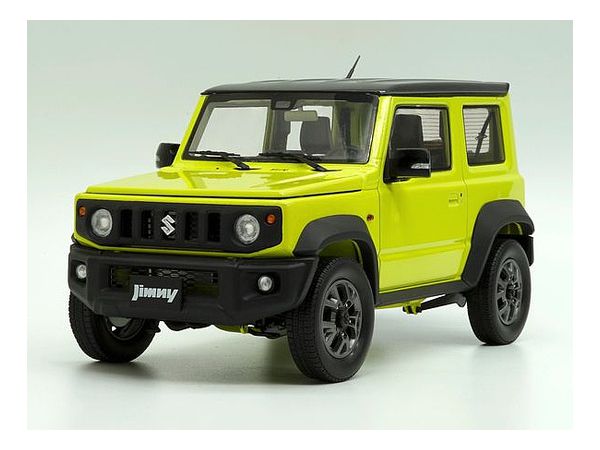 Suzuki Jimny (JB74) Kinetic Yellow & Bluish Black Pearl 3 (DG5) LHD