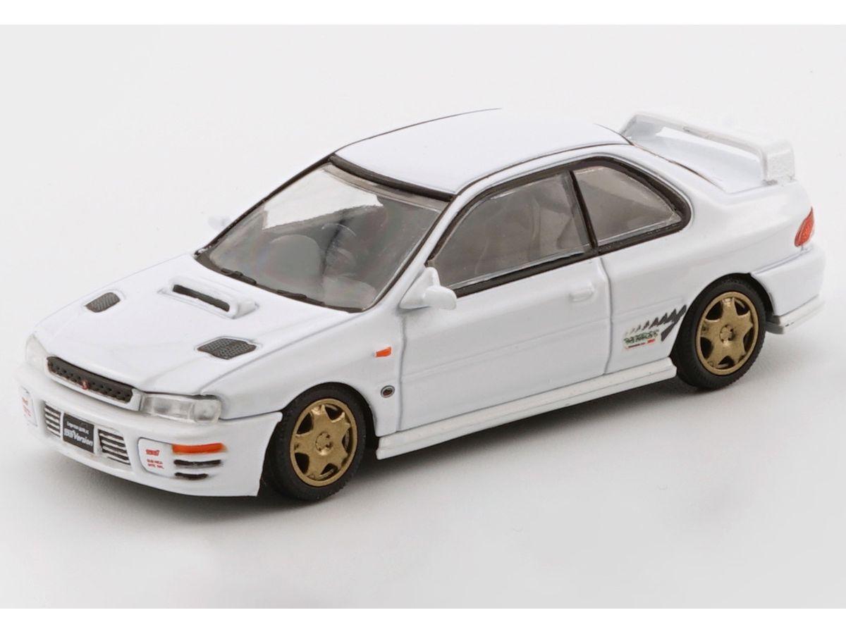 Subaru Impreza WRX Type R 3, 4-6 White RHD