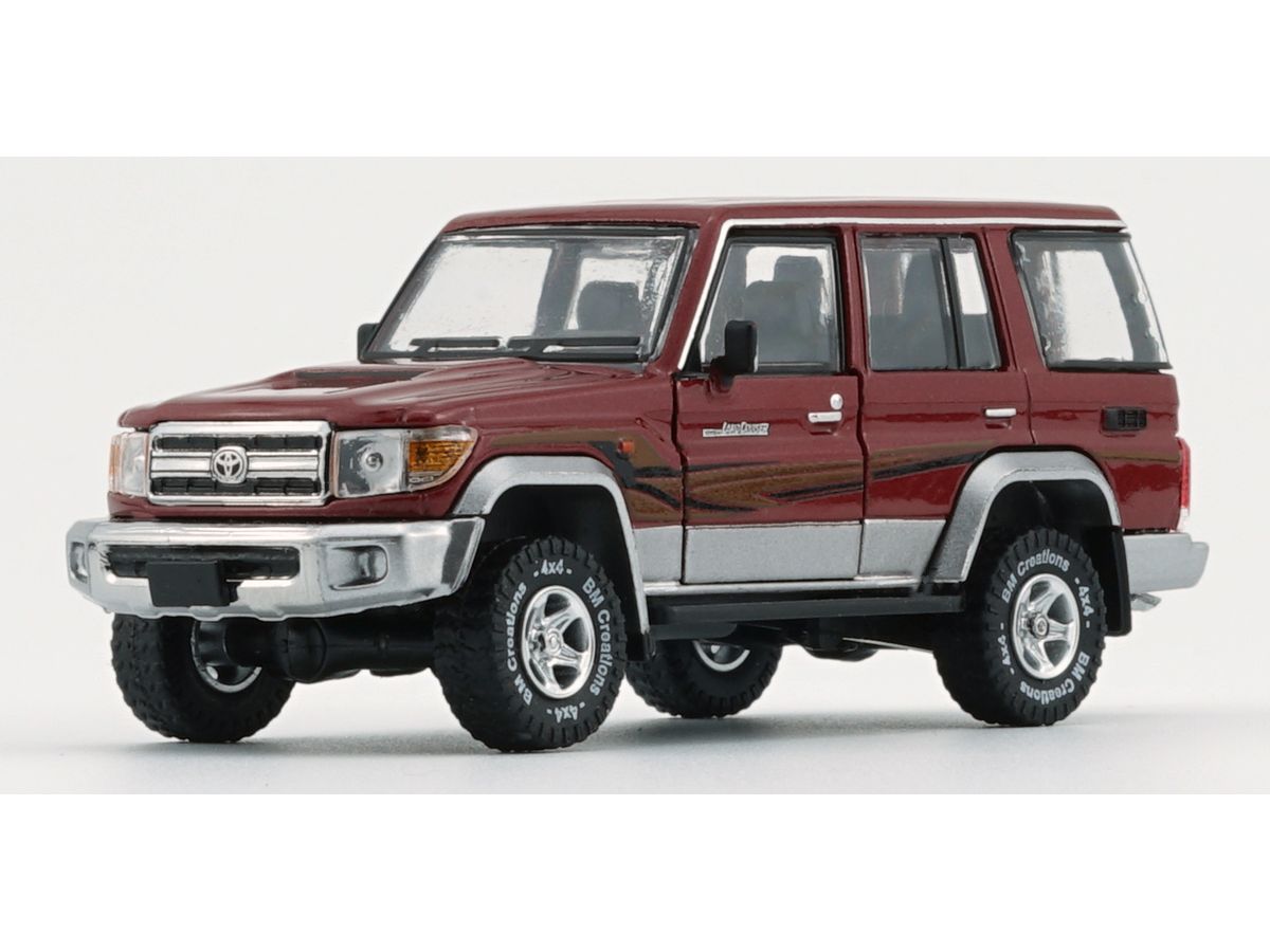 Toyota Land Cruiser LC76 Dark Red RHD