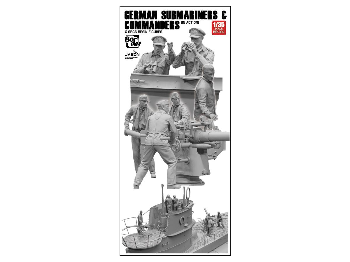 German Submariners & Commanders (6 Figure Set)