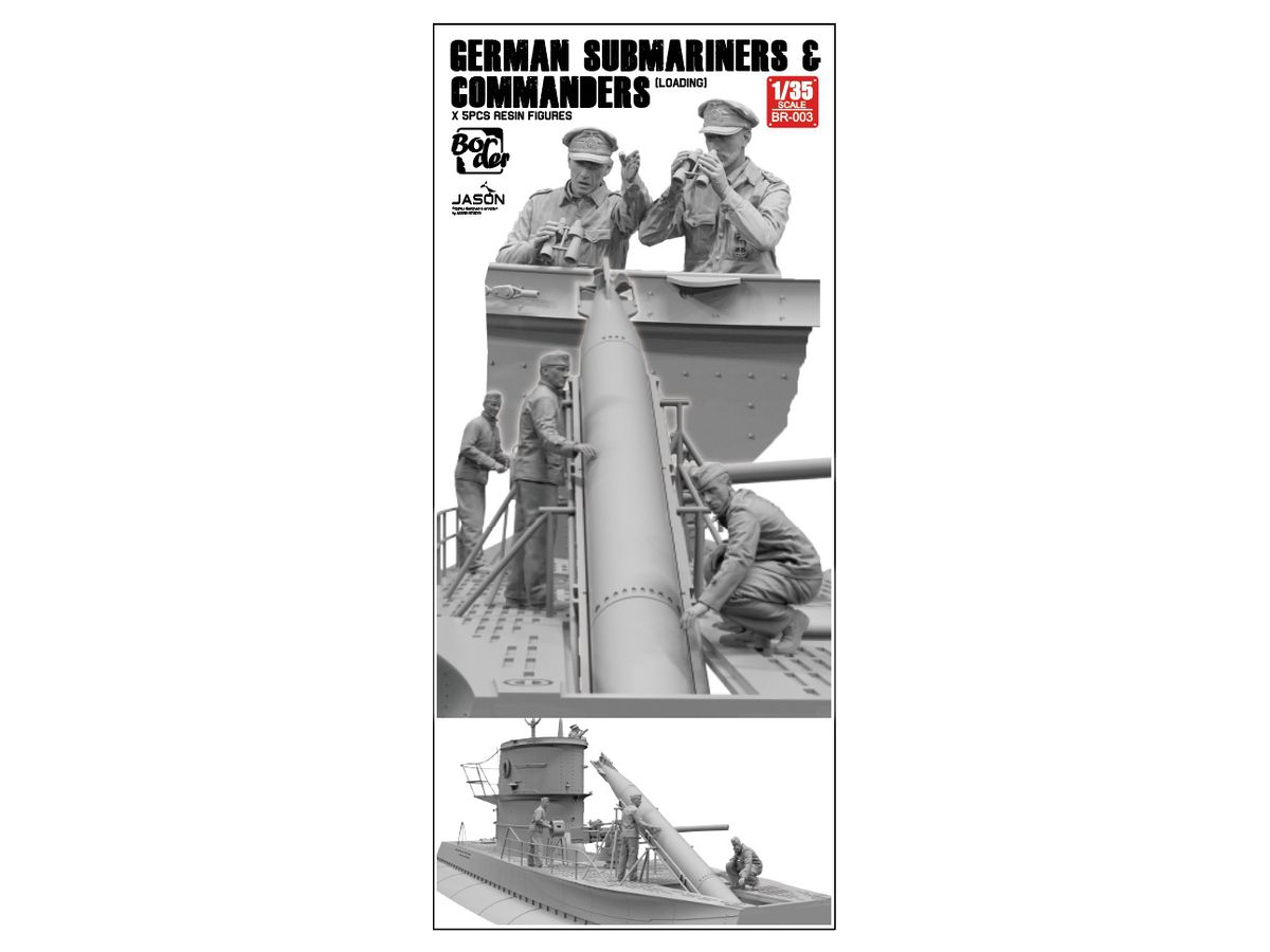 German Submariners & Commanders (5 Figure Set)