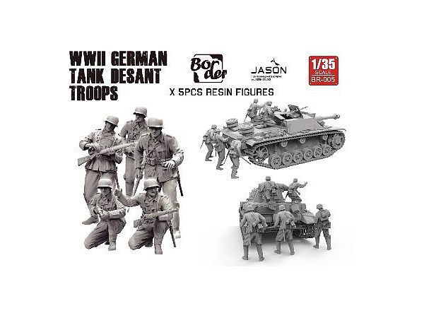 German Tank Desant Troops