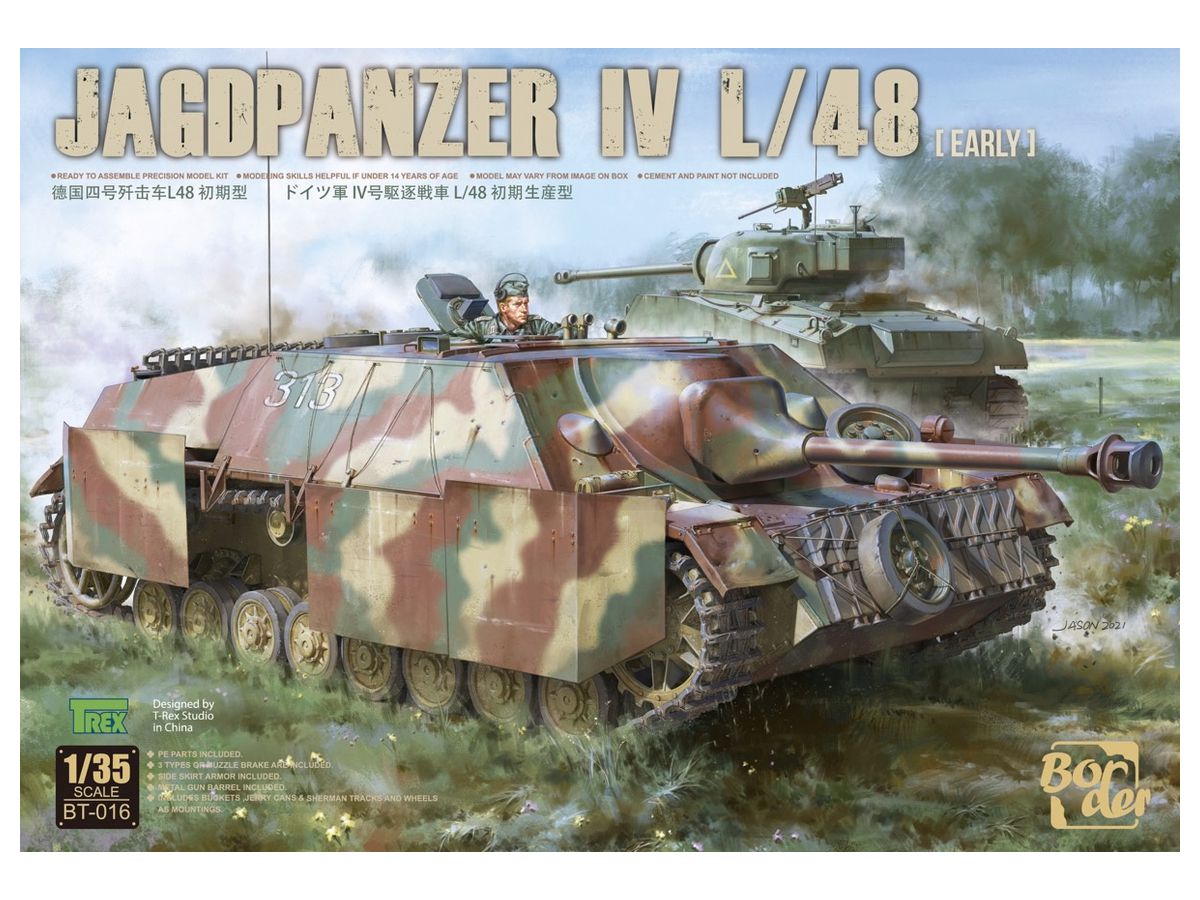 German IV Jagdpanzer L / 48 Early Model