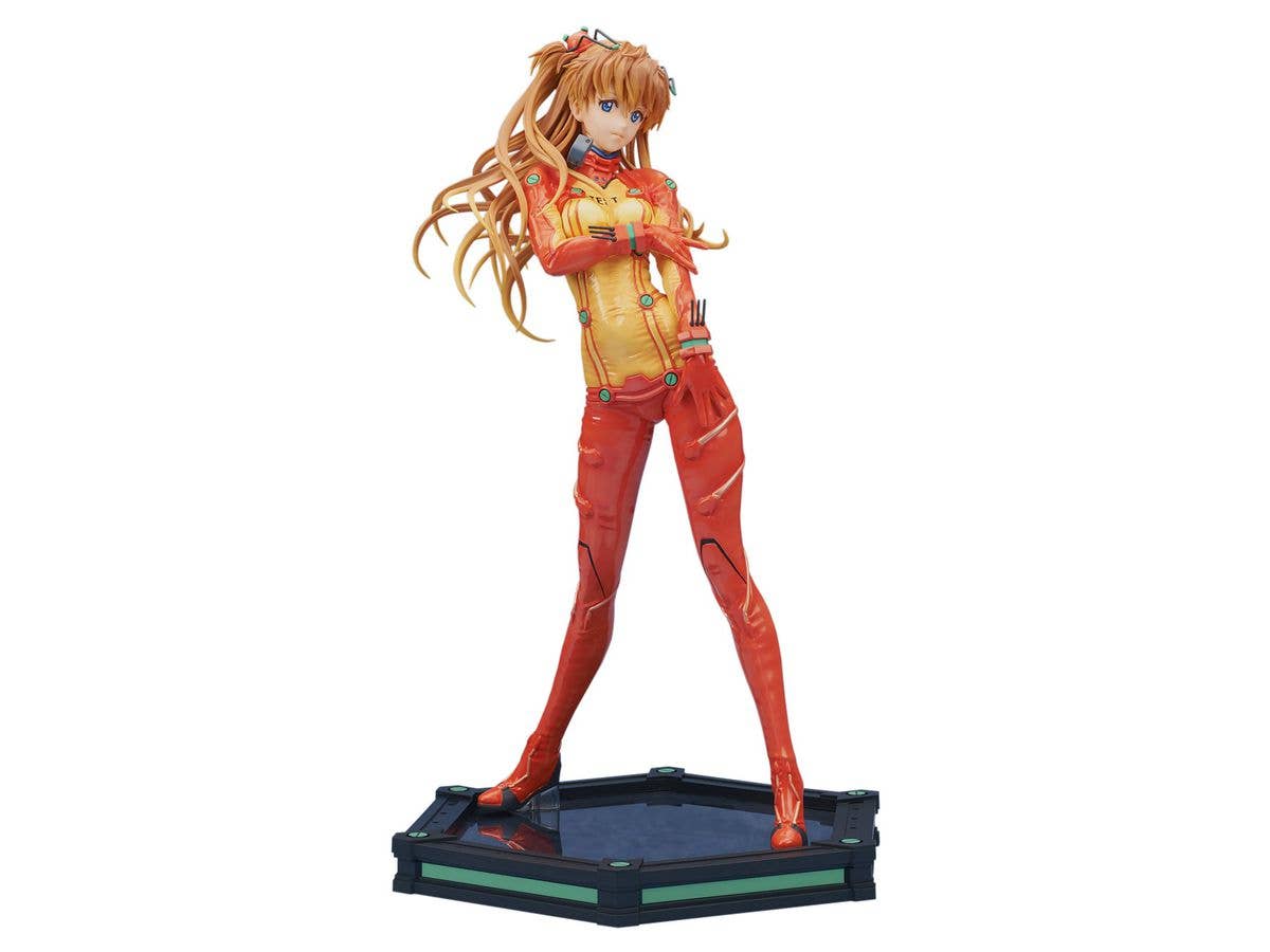 Evangelion: 2.0 You Can (Not) Advance: Asuka Langley Shikinami Test Type Plugsuit Ver. PVC