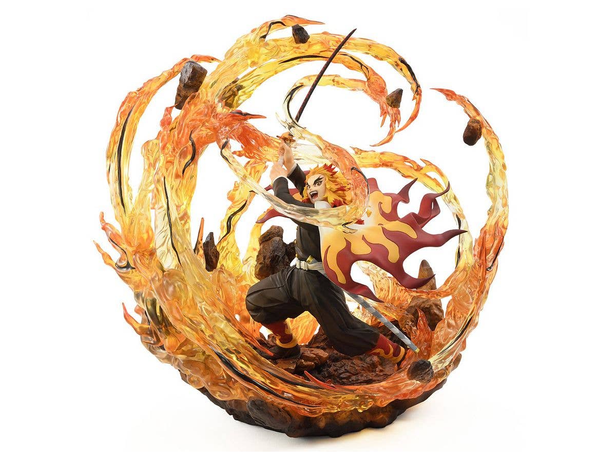 Demon Slayer: Kimetsu no Yaiba: Kyojuro Rengoku DX Ver Figure