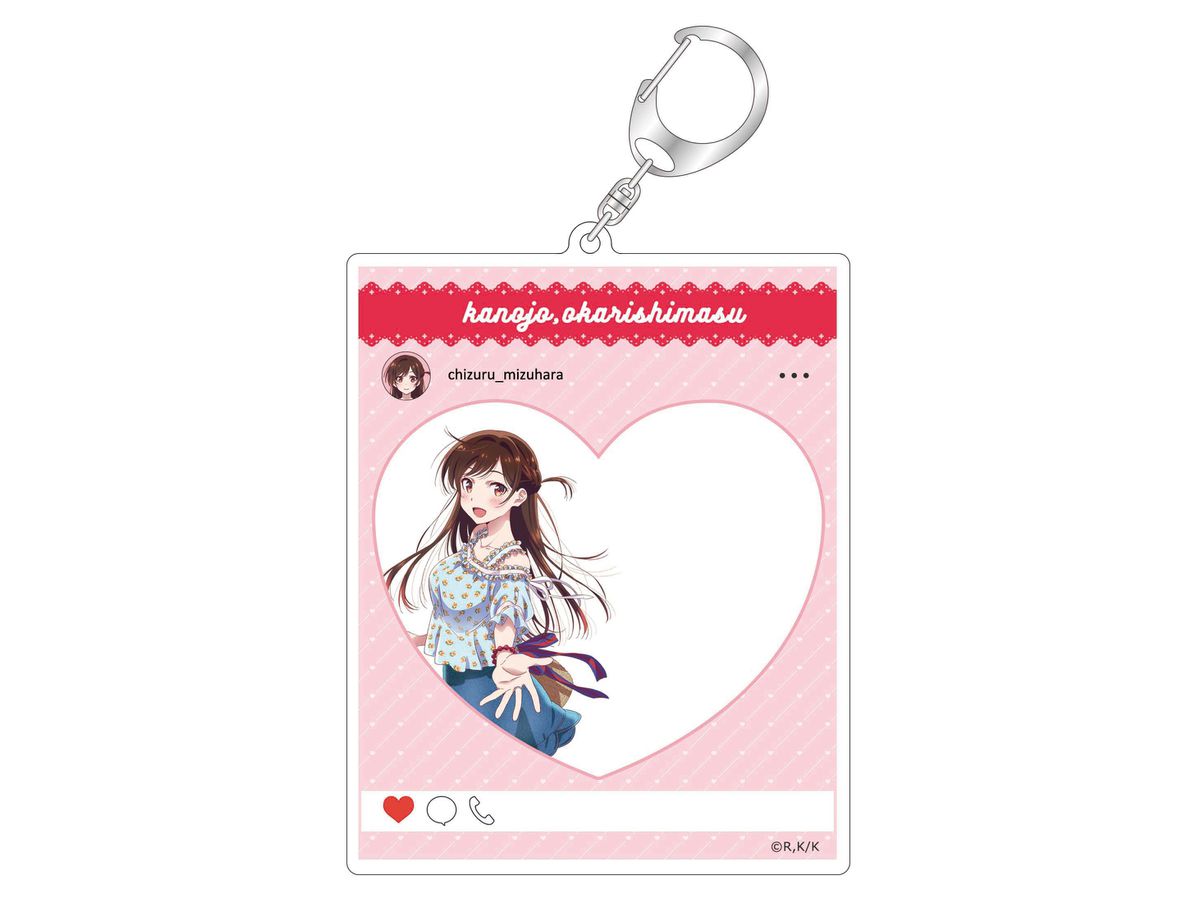 Rent-A-Girlfriend: Photo Acrylic Keychain Chizuru Mizuhara