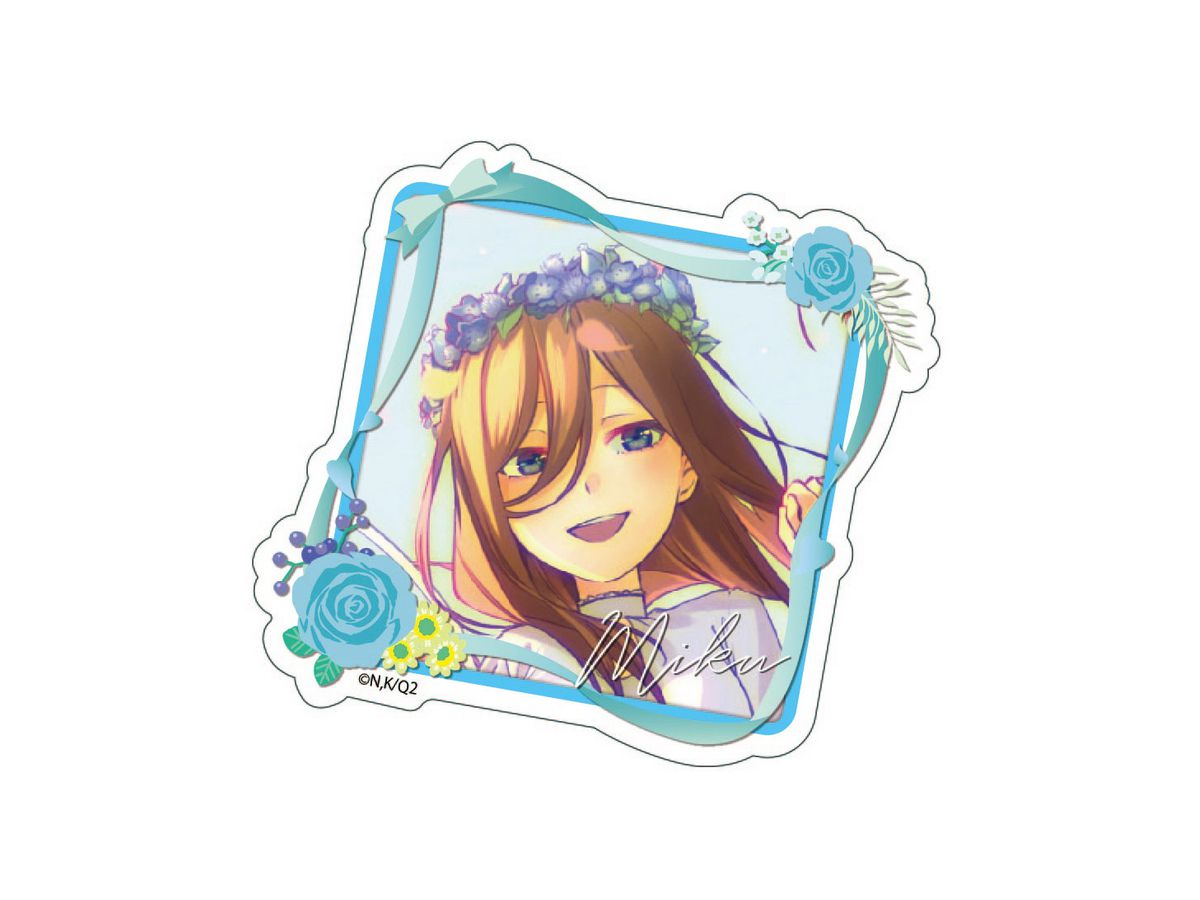 The Quintessential Quintuplets: Memorial Acrylic Badge Miku Nakano