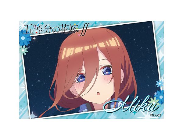 The Quintessential Quintuplets: Memorial Square Can Badge Miku Nakano A
