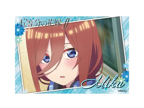 The Quintessential Quintuplets: Memorial Square Can Badge Miku Nakano B