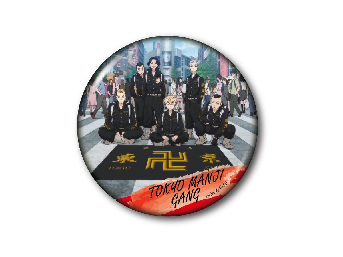 Tokyo Revengers: Scenery Can Badge Tokyo Manji Gang
