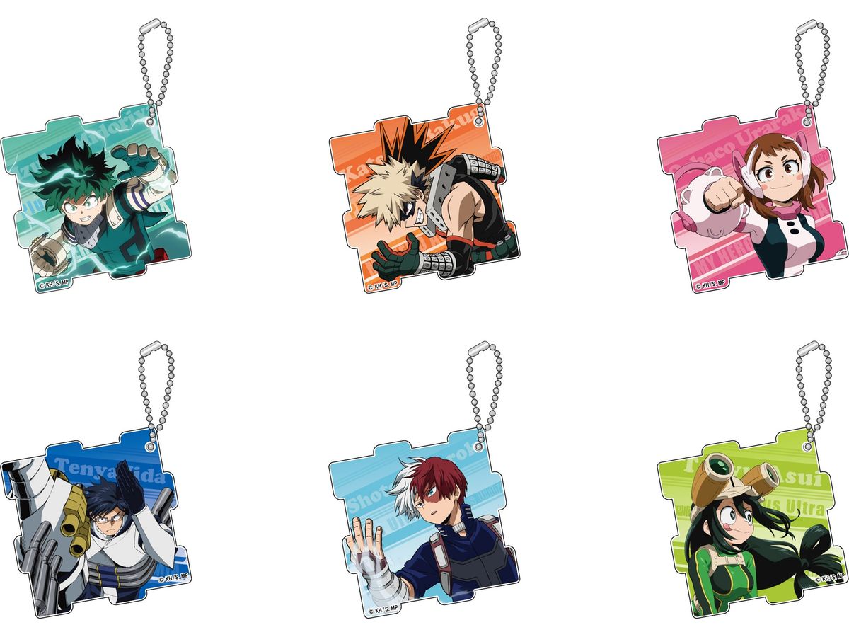 My Hero Academia: Trading Acrylic Cube Vol.1: 1Box (6pcs)