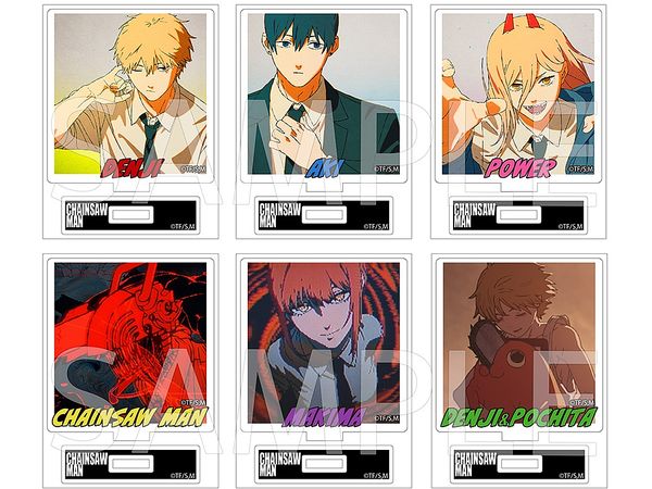 Chainsaw Man: Trading Scene Photo Acrylic Stand Vol.1: 1Box (6pcs)
