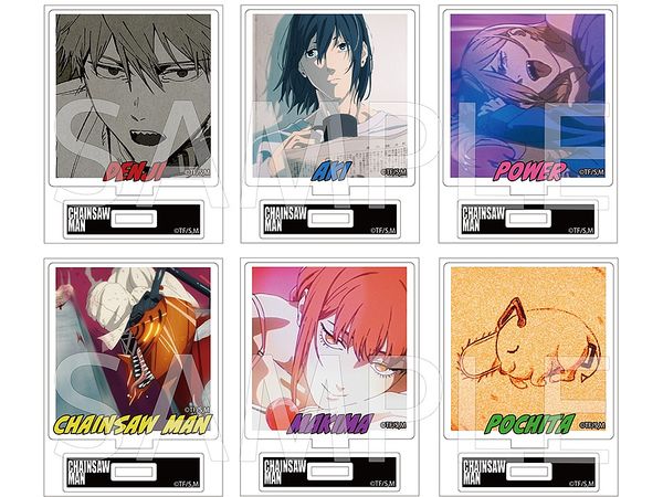 Chainsaw Man Trading Scene Picture Acrylic Stand Vol.2: 1Box (6pcs)