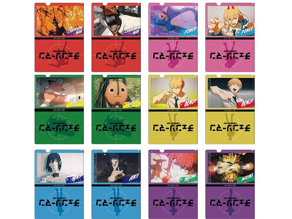 Chainsaw Man: Trading Mini Clear File: 1Box (12pcs)
