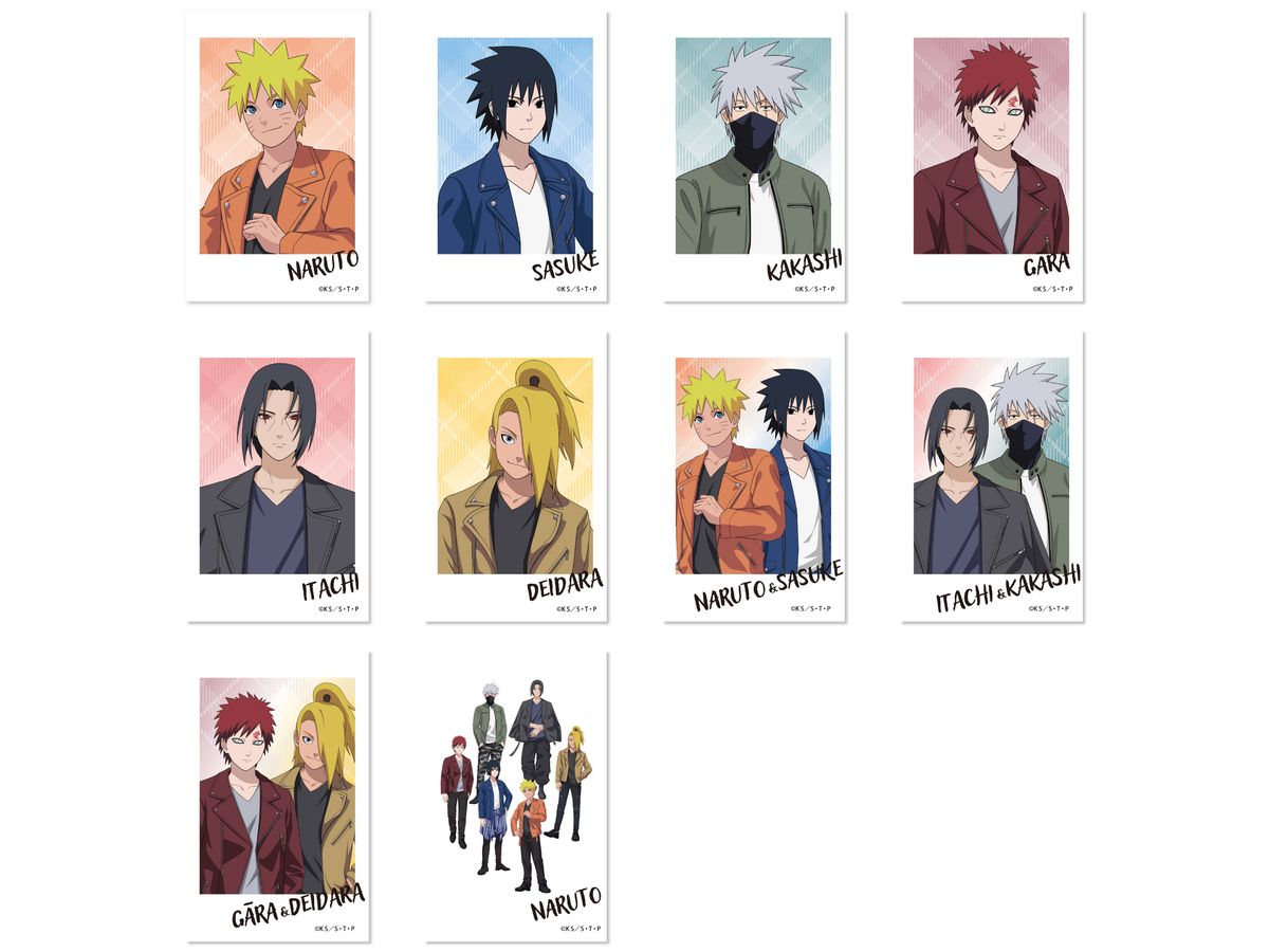 Naruto Shippuden Trading Photo Style Card 1Box 10pcs