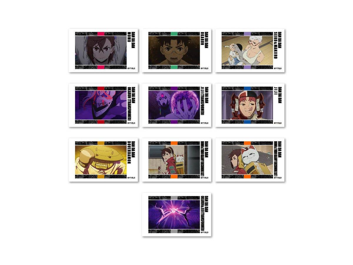 Tv Anime Dandadan: Trading Photo-Style Cards Vol.3 1 Box 10Pcs