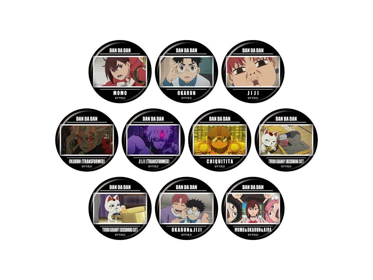 Tv Anime Dandadan: Trading Scene Can Badges Vol.4 1 Box 10Pcs