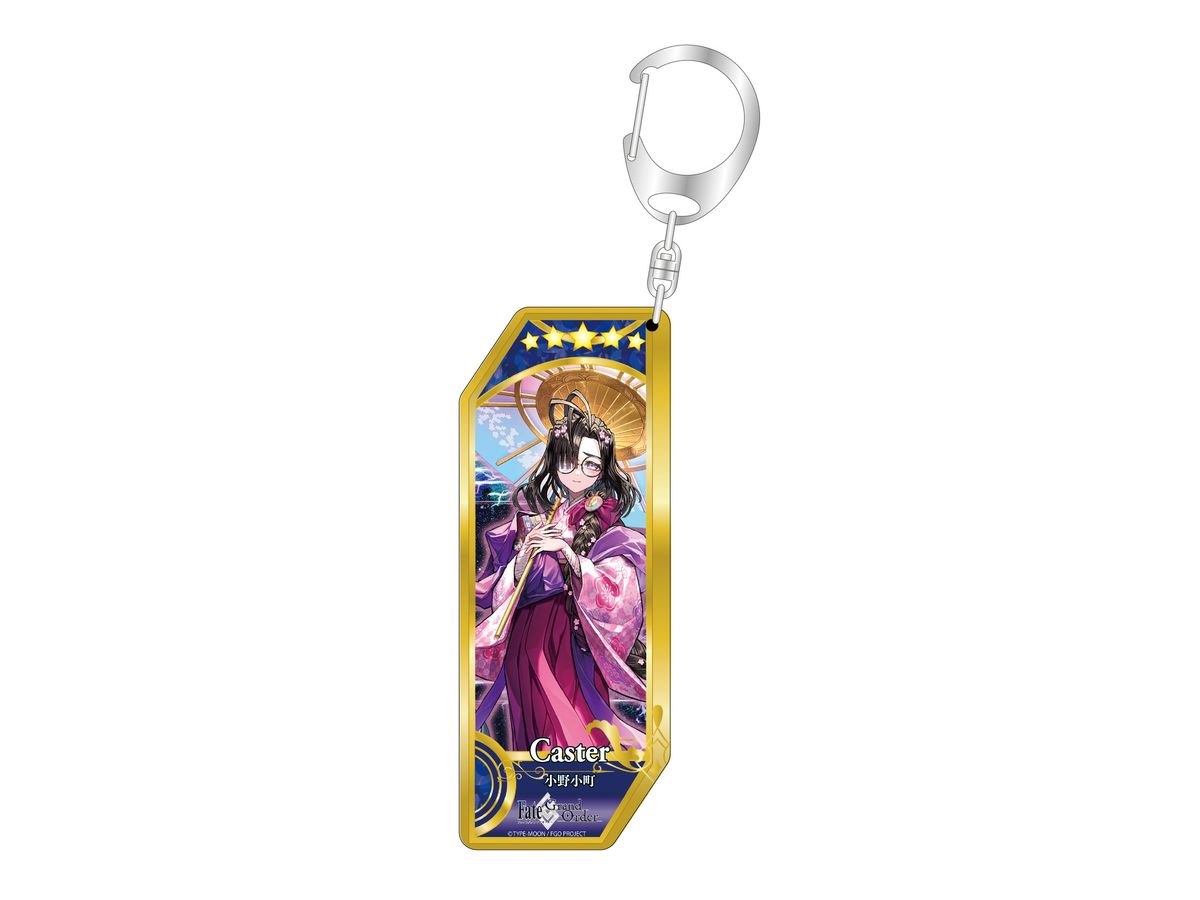 Fate / Grand Order Servant Keychain 287 Caster / Ono No Komachi
