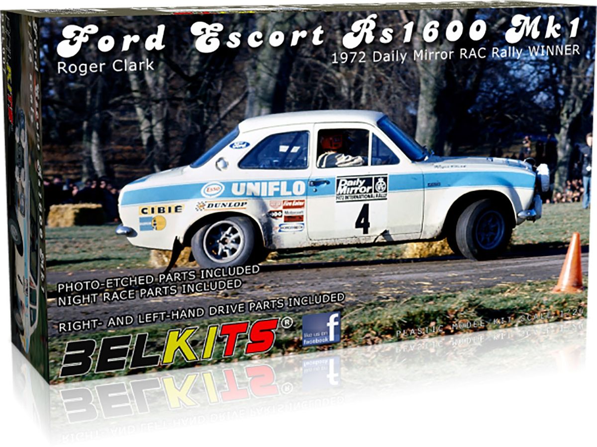 Ford Escort RS1600 MK.I 1972 RAC Rally Winner