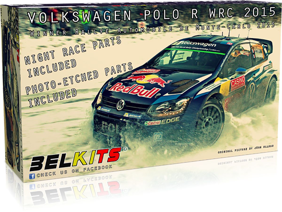 Volkswagen Polo R WRC 2015 Monte Carlo Rally Winner