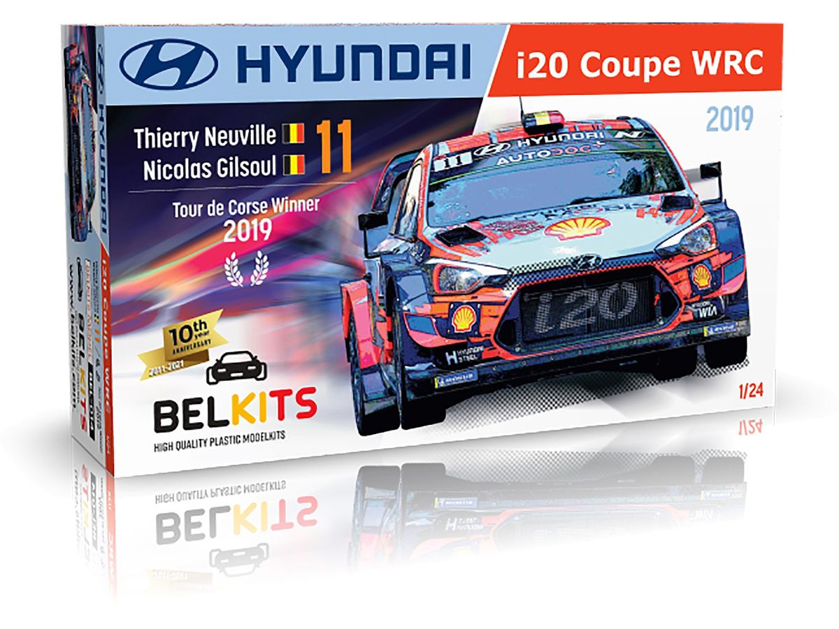 Hyundai i20 Coupe WRC 2019 Tour de Corse Winner