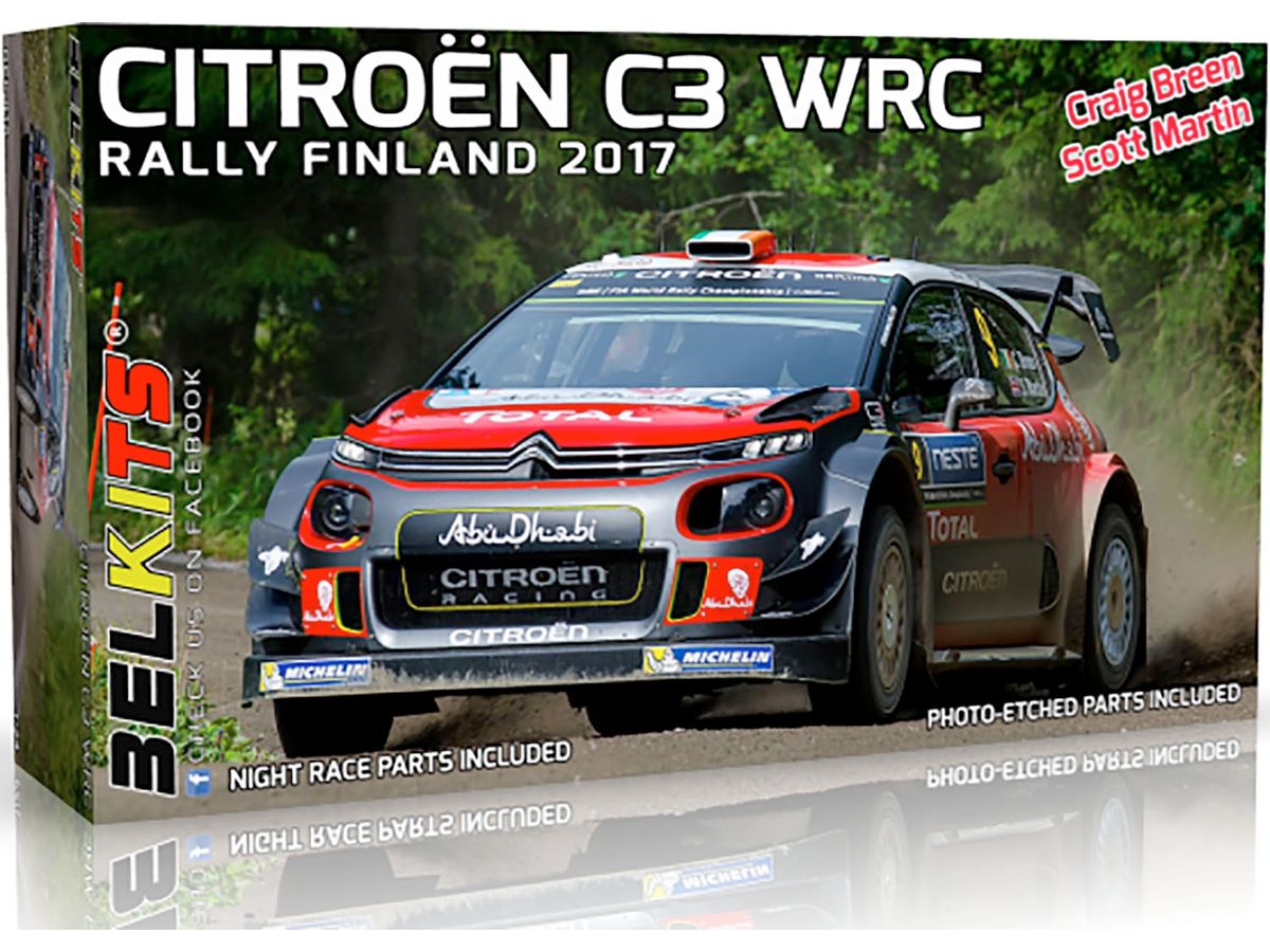Citroen C3 WRC 2017 Finland Rally (Gravel Specification)