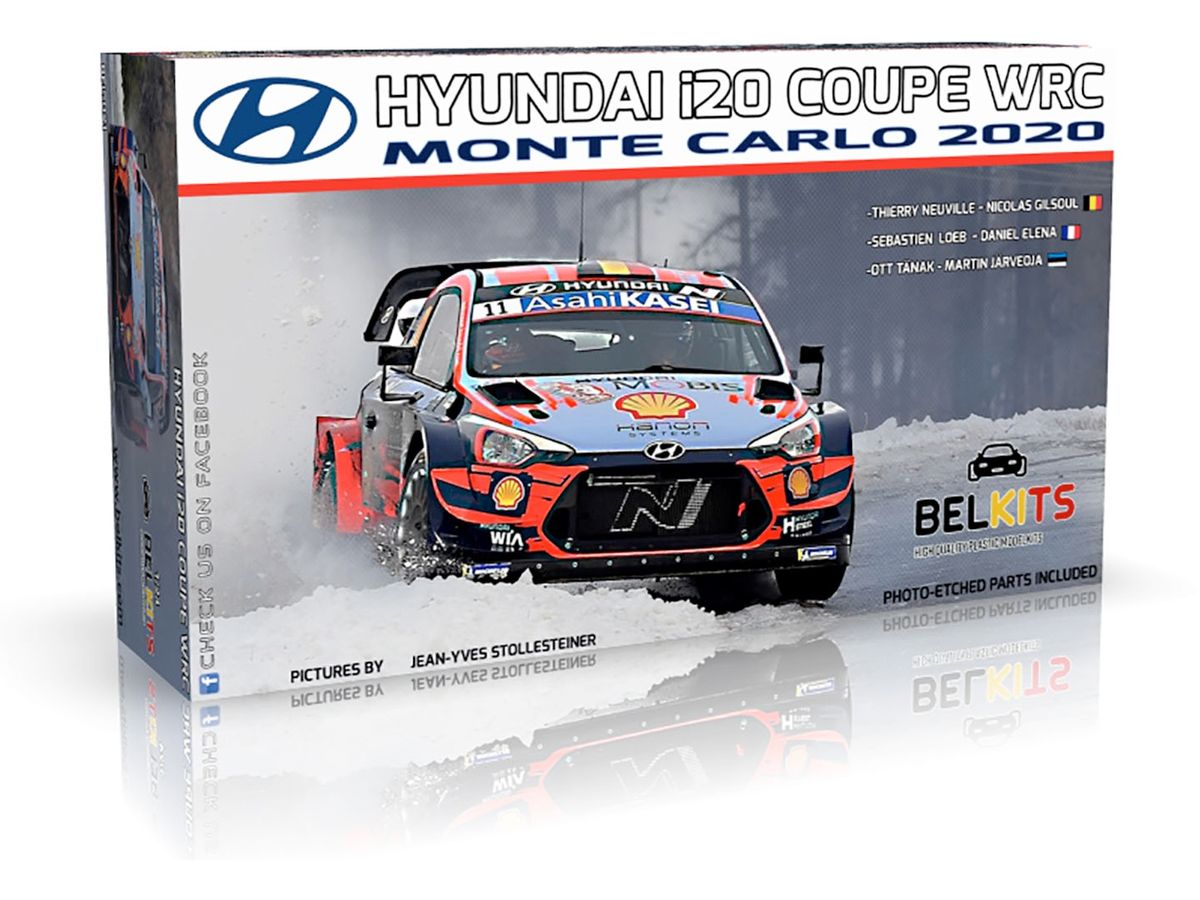 Hyundai i20 Coupe WRC 2020 Monte Carlo Rally Winner